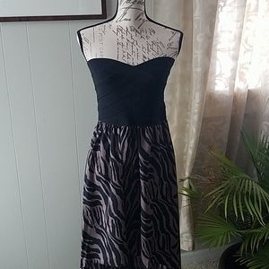 Strapless dress NWOT